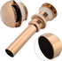 Zerodis Basin Sink Unslotted Pop Up Click Clack Sprung, Plug Drain Assembly for Bathroom Sink (Rose Gold)