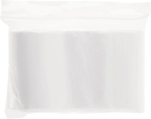 Plymor 3.5" x 4.5" (Case of 1,000) - 2 Mil Zipper Reclosable Plastic Bags