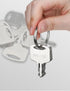 1100 1100 5-Pack Toilet Paper Dispenser Key Compatible for Tork SCA Paper Towel and Toilet Tissue Dispenser