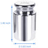 QP Calibration Weights, 100 Gram OIML Class M1 High Precision Stainless Steel Scale Weights for Digital, Kitchen,