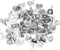 Eliseo 100 Pack Stainless Steel 90 Degree Angle L Shaped Bracket, Corner Brace Joint Bracket Fastener