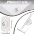 Honoson 24 Pcs Self Adhesive Caster Wheels, Appliance Rollers for Kitchen, 360° Swivel Mini Small Kitchen Sliders