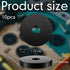 10 Pcs Neoprene Rubber Washers, 1 1/2 Inch OD x 3/8 Inch ID x 1/4 Inch Thickness for Screws, Bolts, and Faucets