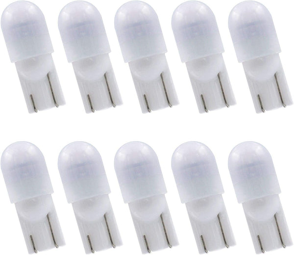 T10 Wedge Base LED Bulb, 12V DC 1W, Low Voltage Landscape Light Bulbs, 4 Watts Incandescent Equivalent, Soft Warm White