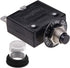 Thermal Circuit Breaker 20 Amps Manual Reset Push Button 32V DC 125/250V AC, 3Pcs Overload Protector