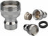 Dishwasher Faucet Adapter (Chrome-brass) for Danby, SPT, Homelabs, Costway, Panda Portable Dishwasher to Sink