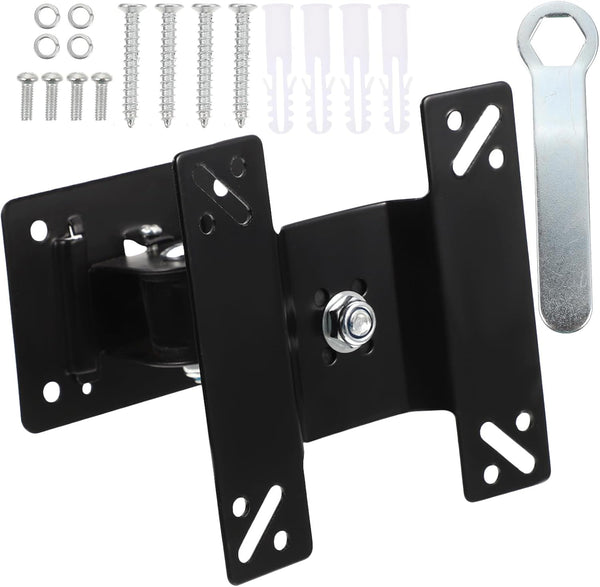 NUOBESTY Universal 360-degree Rotatable Monitor Mount Stand Metal Shaft for 14-27 Inch LCD