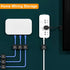 W WAFADAR 6 Pcs Magnetic Cable Clips, Office Desk Accessories, Cord Organizer Holder, Cable Management Holder, Phone