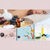 Clear Glass Vials with Screwcap, Empty Bottles for Liquid Sampling, 50 pcs 10 ml