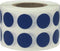 Navy 1/2" Round Adhesive Labels - 1,000 Color Coding Dot Stickers for Inventory Management and Crafting