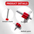 100 Pack 2-1/2" Powder Actuated Fasteners with 1" Washer, .300 Head .145" Shank for Powder Fastening & Power Framing