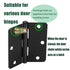 Door Hinges Security Screws, Tamper Proof Screws for Door Security, 10 Pack Accessory Hinge Screws