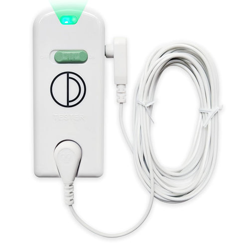 Grounding Continuity Tester for Earthing Products - Easy to Use Tester with Green Light & Grounding Cord