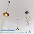 3.6" 5" 2 PATIKIL ID OD Plastic Trim Ring, Pcs Ceiling Light Goof Rings Matte Circular Light Cover Lighting Fixture