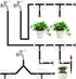 280 Pcs Barbed Connectors Irrigation Fittings Kit for Drip Irrigation 1/4'' Tubing for Garden Lawn