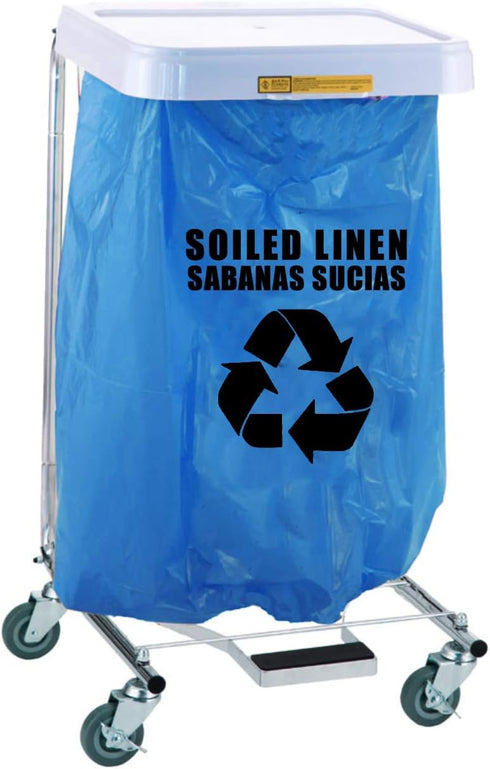 33 29" 43" 1 0.001 Inch, 25 RESILIA Heavy Duty Soiled Linen Bags - Hospital Waste Disposal, Laundry Bag, Trash Liner