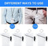 URATOT 4 Pack Clear Waterproof Badge Holder with Lanyard, Heavy Duty Durable Locker Dry Box for Cards, Coin, and Money
