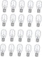 Landscape Light Bulbs for Philips 12 Volt 11 Watt T5 Wedge Base Low Voltage Garden Light Bulbs - 20 Pack