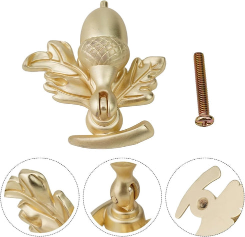 Bingche 6pcs Classical Design Handle Drawer Knob Zinc Alloy Easy Installation Bedside Cabinet Drawers Classic Design S