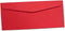 Bright Holiday Red Envelopes - #10 Size, 100 Pack
