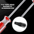 Luomorgo 1 Pc T10 Torx Screwdriver, T10 x 75mm Magnetic Tip with Insulated PVC Handle for Repairing Device