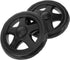 Cabilock 2pcs Heavy Duty Grocery Trolley Replacement Wheels Climbing Cart Casters for