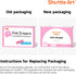 Shuttle Art 120 Pack Pink Erasers, Bulk Latex-Free Soft Erasers for School, Office, Kids, and Teachers Supplies