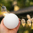 Ipetboom 3.1 Inch G9 Bulb, Frosted White Glass Globe for Light Fixtures - Round Replacement Shade Cover with Standard