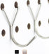 Stainless Steel Pegboard Hooks 50-Pack, 1in J-Hook, Multipurpose for Organizing Necklaces, Jewelry, Craft Supplies