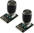 RLECS 2pcs Encoder Module Brick Sensor, Clickable Switch 360 Degree Rotary KY-040 with Knob Cap for Arduino