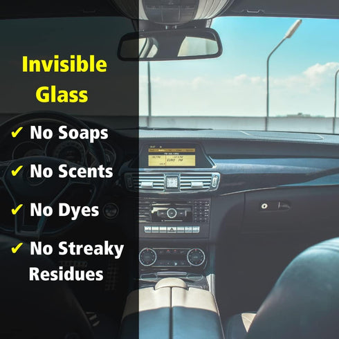 92164-3PK Ammonia-Free, 22 oz (Pack 3) Invisible Glass Premium Glass Cleaner Spray for Car Windshields and Windows