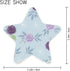 Burbuja 0.2W Flowers LED Night Light Plug into Wall Star-Shaped Nightlight Dusk to Dawn Auto Sensor for Bedroom