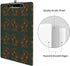 Generic 100 A4 I Love Chicken Fingers Clipboard Acrylic Clear Clipboards with Low Profile Clip Holds Sheets