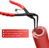 Snap Ring Pliers, 90 Degree Long Nose Heavy Duty Internal Master Cylinder Retaining Ring Pliers for Trucks,
