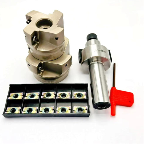 AUIZI BAP400R C12 C16 C20 FMB22 APMT1604 Accessories(1604 H2 VP15TF) End Milling Cutter Head CNC Tool Insert Corn Flour