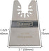 20 Pcs 2 Inch Rigid Oscillating Multitool Scraper Blade, Universal XG1020