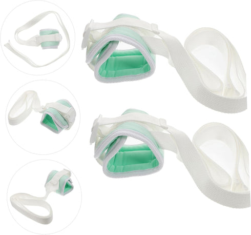 2pcs Settings Padded Limb Belt for Patient Safety and Straps for Hands and Feet for Elderly Care Hospital and Home