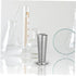 KOMBIUDA Shaped Sterilizer Jar for Forceps Storage for Beauty Salons and Laboratories Easy to Clean and Space Saving