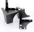 OwnMy 4PCS 4 Inch Metal Furniture Legs Black Sofa Legs Dresser Legs, Modern Ottoman/Coffee Table Legs Metal Cabinet