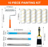 10-Piece (3 7" King Origin Paint Roller Kit with Extension Pole ft), Paint Roller Covers, Roller Frame, Paint Brush