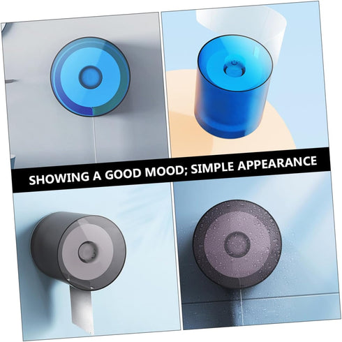3pcs Commercial MAGICLULU Bathroom Toilet Paper Box Wall-Mounted Tissue Storage Box Toilet Paper Holder for Bathroom