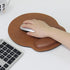 Leather Mouse Pad with Wrist Support, Ergonomic Memory Foam for Office, Gaming, Computer, Laptop Pain Relief