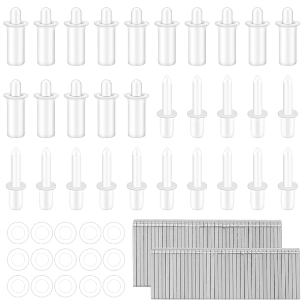 Wulitaotao 125 PCS Repair Plantation Shutters Tool Set, Plantation Shutter Louvers Staples Replacement