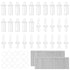 Wulitaotao 125 PCS Repair Plantation Shutters Tool Set, Plantation Shutter Louvers Staples Replacement