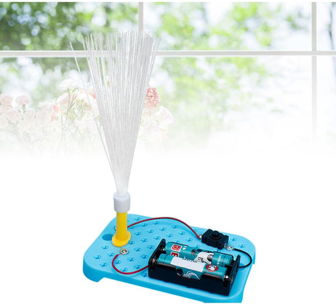 DIY Fiber Optic Light Kit Colorful LED Lamp for Science Experiments Encouraging Hands Learning and Parent Interaction