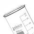 Eisco 12PK Tall Form Beakers Without Spout, 150mL Graduated Borosilicate Glass Berzelius Beaker