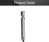 Utoolmart Pozidriv Screwdriver Bits, PZ3 Pozidriv Head Screw Driver Bit, 1/4 Inch Hex Shank, 50mm Length