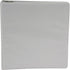 School Smart Polypropylene Round Ring View Binder, 2 Inches, White