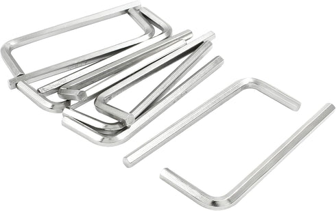 Luomorgo 10 Pcs Allen Wrench 4mm/5/32 Inch, Heavy Duty L Shaped Hex Key Tool for Repairing, Installation