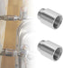 2Pcs 1/2" BSP Stainless Steel Male to Female Pipe Thread Extension Adapters, 25mm